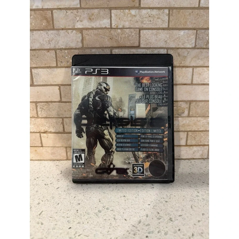 Crysis 2‎ PS3 Game No Original Case